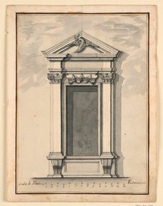Diseño para un marco de ventana de Carlo Marchionni