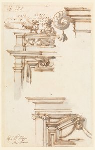 Dibujo, Dos portadas, 1750-75