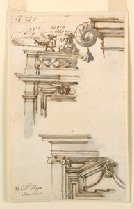 Dibujo, Dos portadas, 1750-75