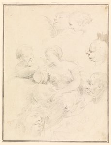 Bocetos figurativos de Carlo Marchionni