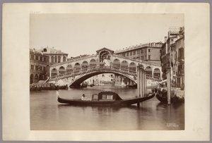 Venecia: puente de Rialto de Carlo Naya