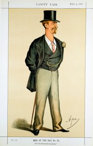 Eyre Massey Shaw, bombero británico, 1871 de Carlo Pellegrini