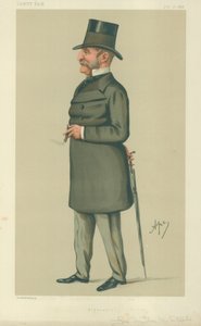 General Sir Thomas Montagu Steele, Aldershot, 20 de julio de 1878, caricatura de Vanity Fair de Carlo Pellegrini