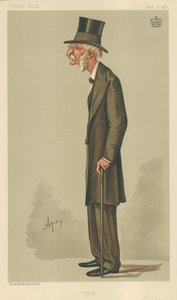 General Vizconde Templetown, Upty, 18 de agosto de 1888, caricatura de Vanity Fair de Carlo Pellegrini