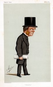 Lyon Playfair, químico, político y administrador escocés, 1875 de Carlo Pellegrini
