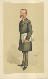 Mayor-General Sir Charles Warren, Bechuanaland, 6 de febrero de 1886, caricatura de Vanity Fair de Carlo Pellegrini