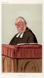 Merchant Taylors, el Reverendo James Augustus Hessey DCL, 1874 de Carlo Pellegrini