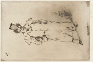 Retrato de Whistler de Carlo Pellegrini