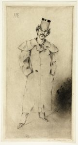 Retrato de Whistler de Carlo Pellegrini
