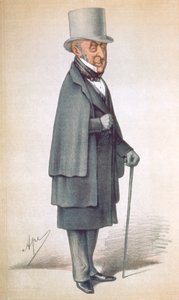 Roderick Impey Murchison, geólogo escocés, 1870 de Carlo Pellegrini