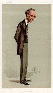 El heredero de las edades, James Payn, novelista inglés, 1888 de Carlo Pellegrini