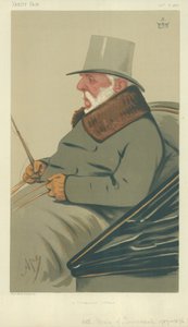 El Marqués de Tweddale, Un Veterano Peninsular, 8 de enero de 1876, caricatura de Vanity Fair