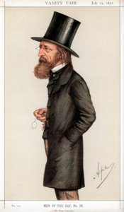 El Poeta Laureado, 1871 de Carlo Pellegrini