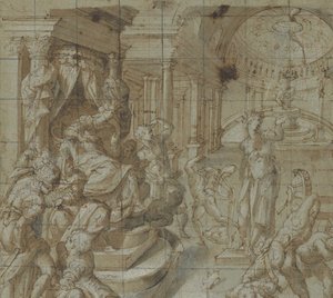 El Martirio de Santa Catalina de Alejandría, 1560-70 de Carlo Portelli