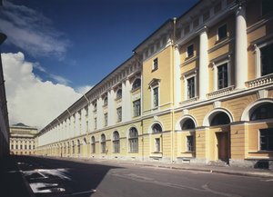 Calle del Arquitecto Rossi en San Petersburgo, 1828-1832 de Carlo Rossi