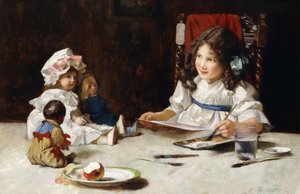 Retrato de Dolly de Carlton Alfred Smith
