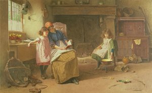 Fairy Tale (acuarela sobre papel) de Carlton Alfred Smith