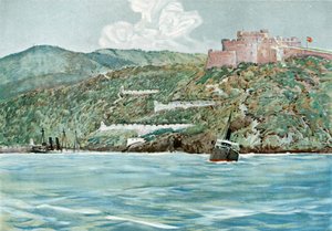 La entrada al puerto de Santiago, 7 de julio de 1898