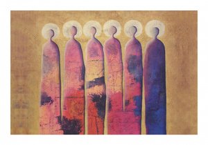 Seis figuras serenas