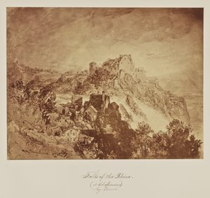 Cataratas del Rin. (en Schafhausen.) por Turner. de Caroline Bertolacci