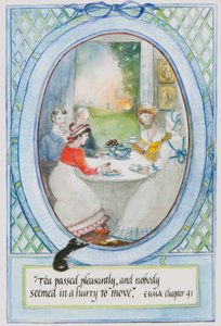 El té pasó agradablemente, y nadie parecía tener prisa por moverse de Caroline Hervey Bathurst