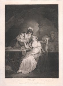 La tempestad, acto V, escena I de Caroline Watson