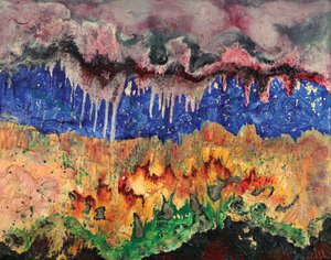 Gruta del Corazón, 2006 (óleo sobre lienzo)