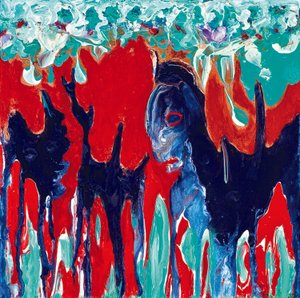 Bestias mutantes, 2011 (acrílico sobre lienzo)
