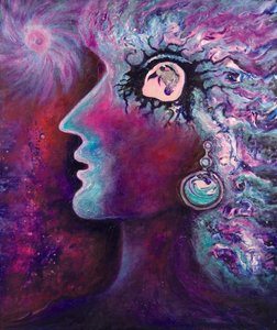 Quantum Diva, 2008 (óleo sobre lienzo)
