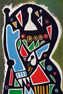 La Reina Jugadora, 2009 (óleo sobre lienzo)