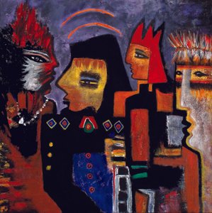 Los Mavericks, 2010 (óleo sobre lienzo)