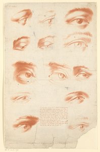 Dertien studies van ogen
1er Cahier (título de la serie en el objeto) de Carré