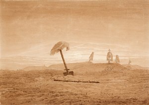 Paisaje con tumbas, c. 1835-1837