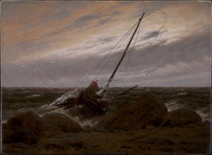 Después de la tormenta, 1817 de Caspar David Friedrich