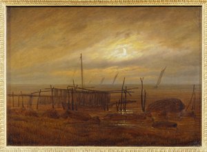 Am Meeresstrand - Au bord de la mer ... de Caspar David Friedrich