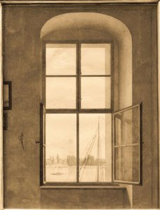 Vista desde el estudio del artista (ventana derecha)