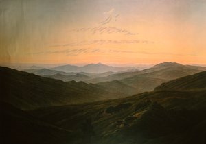 Amanecer, de Caspar David Friedrich (1774-1840)