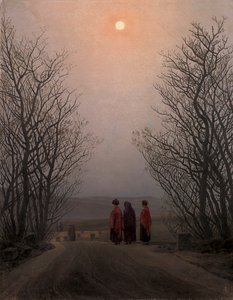 Mañana de Pascua de Caspar David Friedrich