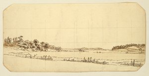 Lago de Caspar David Friedrich