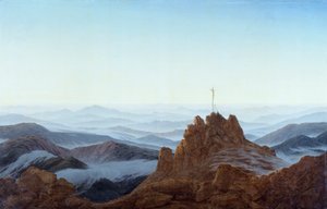 Mañana en el Riesengebirge, de Caspar David Friedrich