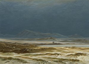 Paisaje nórdico en primavera de Caspar David Friedrich