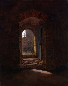 Puerta de entrada de la Escuela Real de Meissen de Caspar David Friedrich