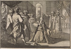 Emir Fakardin ruega al sultán Murat IV por su vida, 1633