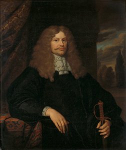 Retrato de Cornelis Backer (1633-81), concejal, regidor y coronel de la milicia de Ámsterdam de Caspar Netscher