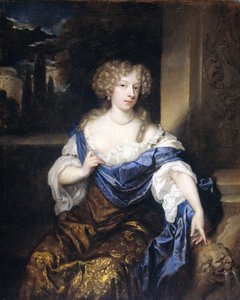Retrato de Helena Ctaharina de Witte 91661-95), esposa de Iman mogge, señor de Haamstede de Caspar Netscher