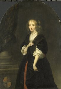 Retrato de Jacoba Bicker (1640-95), esposa de Pieter de Graeff de Caspar Netscher