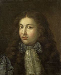 Retrato de Thedoor Netscher (1661-1728), el hijo mayor del artista