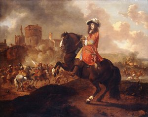 Retrato de un noble, identificado como James, duque de Monmouth de Caspar Netscher