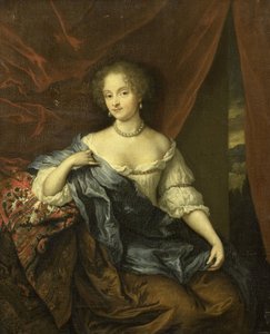 Retrato de una mujer, posiblemente un miembro de la familia van Citters de Caspar Netscher