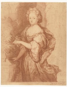Retrato de una dama distinguida de Caspar Netscher